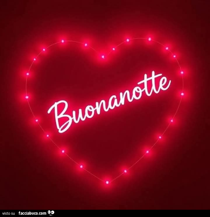 Buonanotte nel cuore