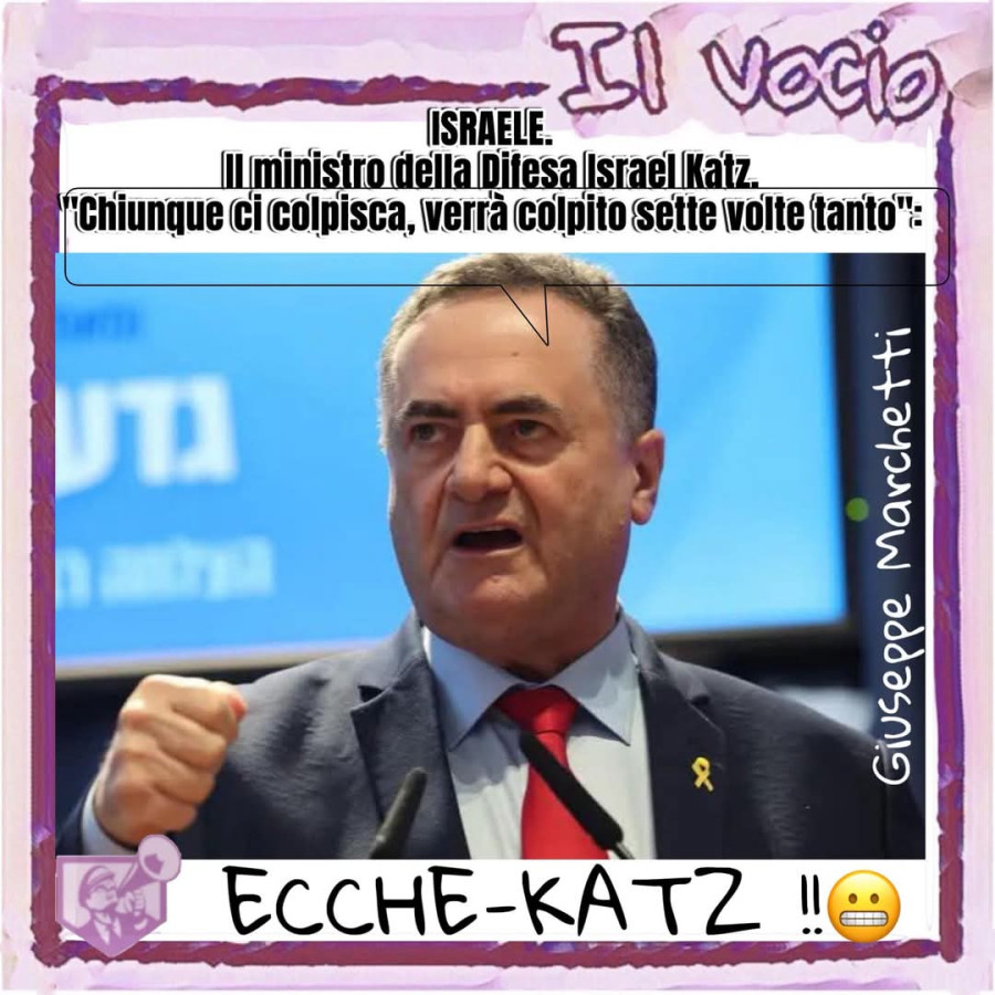 Ministro difesa katz Israele