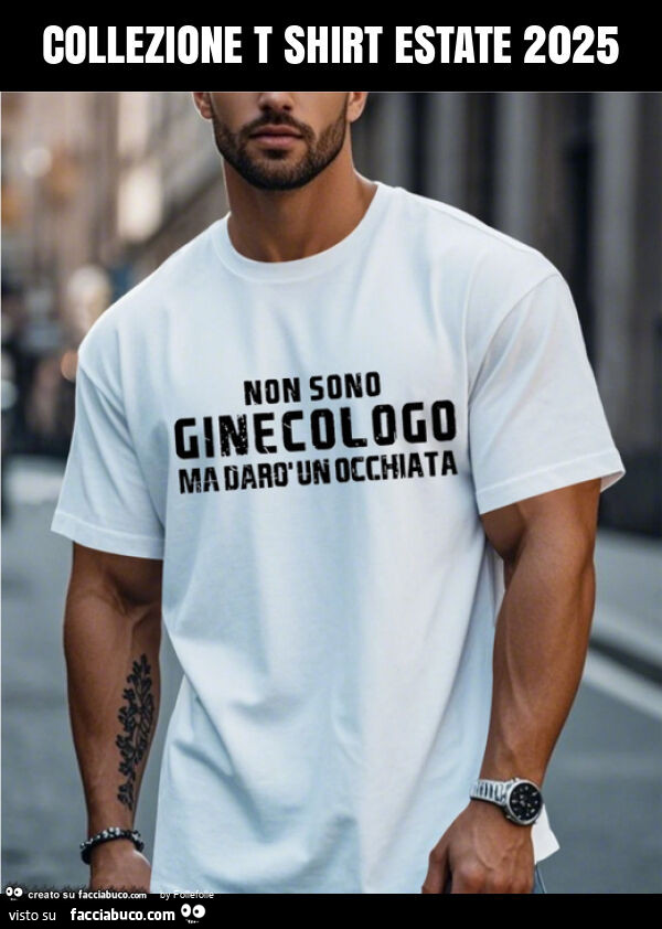Collezione t shirt estate 2025