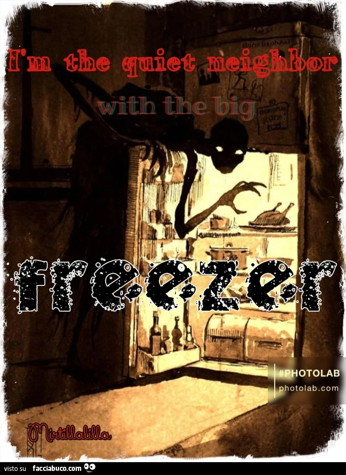 Big freezer