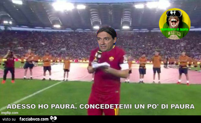 Adesso ho paura concedetemi un po di paura