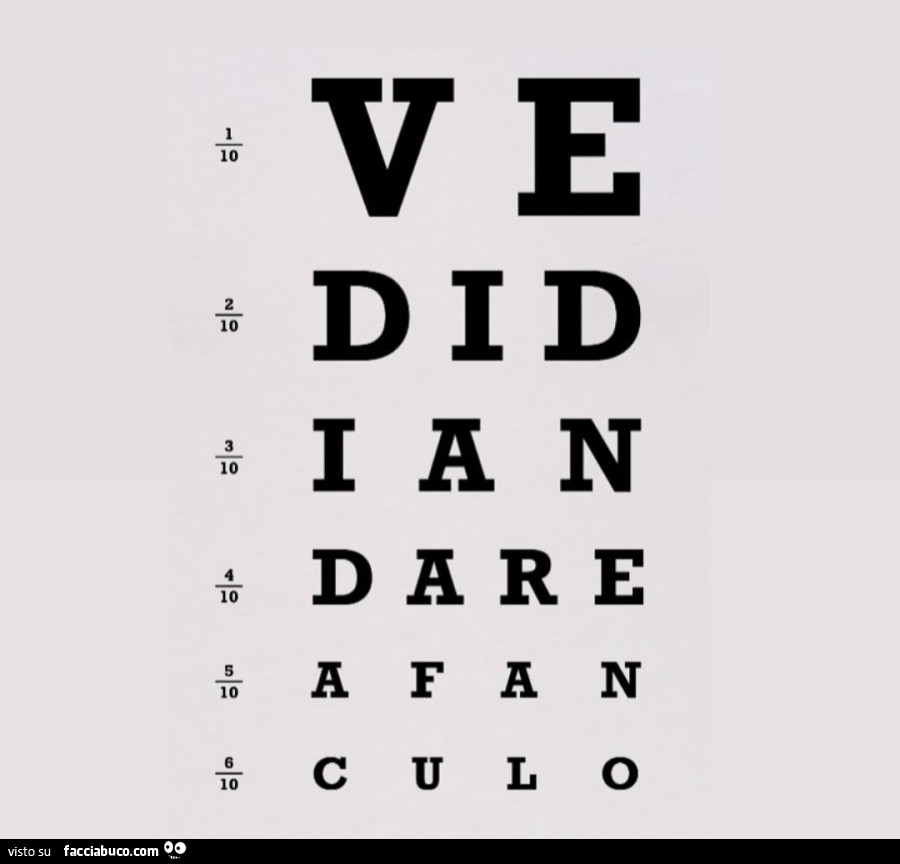 Vedi di andare a fanculo
