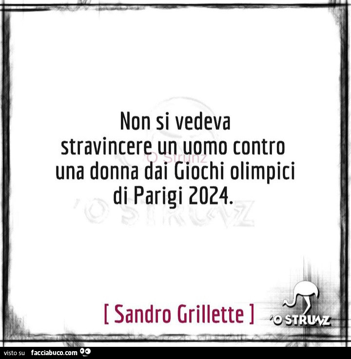 Non si vedeva stravincere un uomo contro una donna dai giochi olimpici di parigi 2024