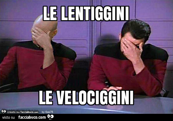 Le lentiggini le velociggini