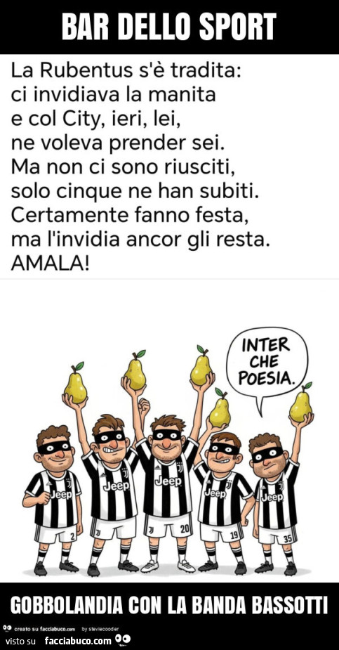 Bar dello sport gobbolandia con la banda bassotti