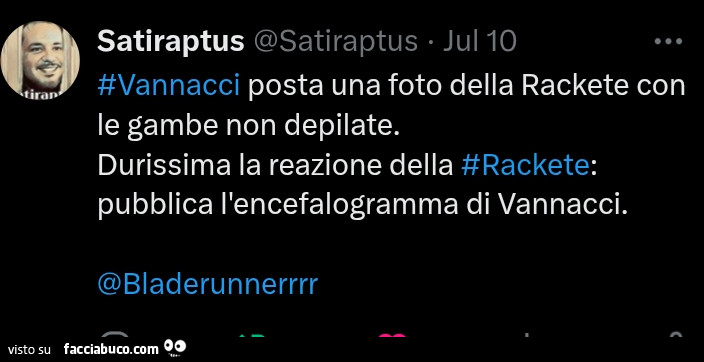 Vannacci posta una foto della rackete con le gambe non depilate. Durissima la reazione della rackete: pubblica l'encefalogramma di vannacci