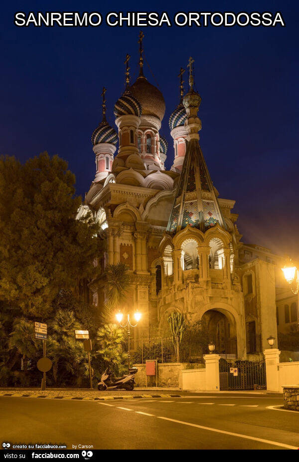 Sanremo chiesa ortodossa