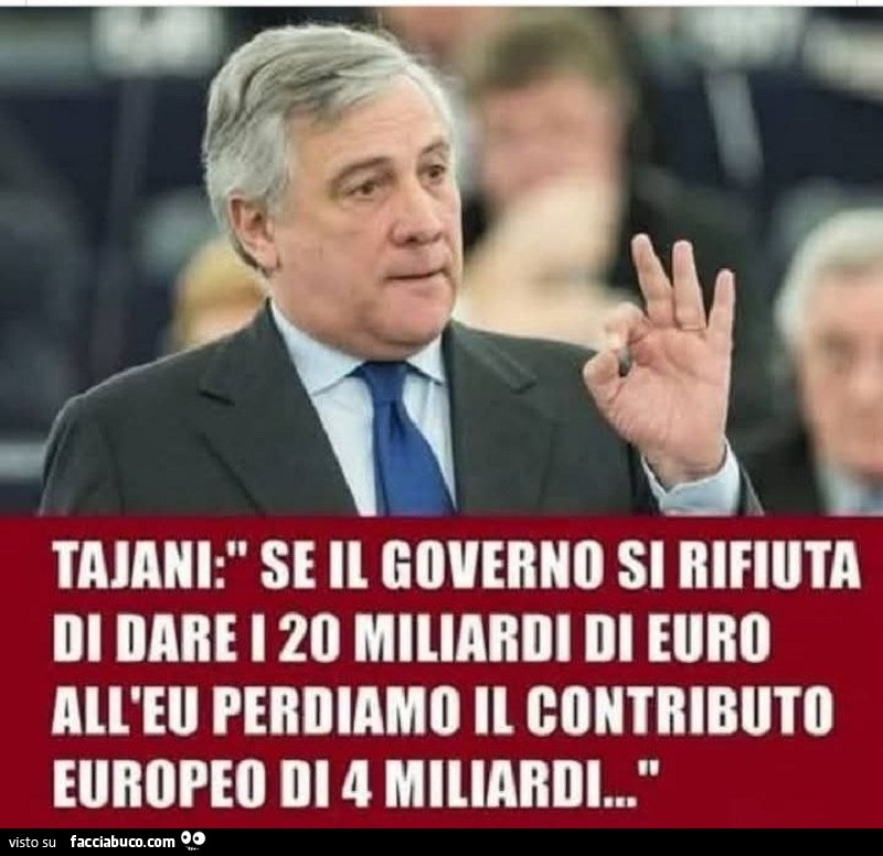 Tajani, UE