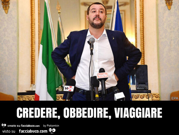 Credere, obbedire, viaggiare
