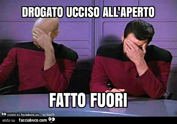 Drogato ucciso all'aperto fatto fuori