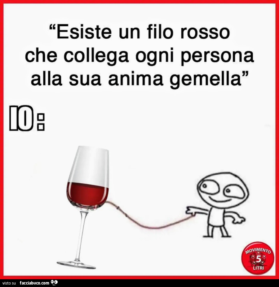 Esiste un filo rosso che collega ogni persona alla sua anima gemella