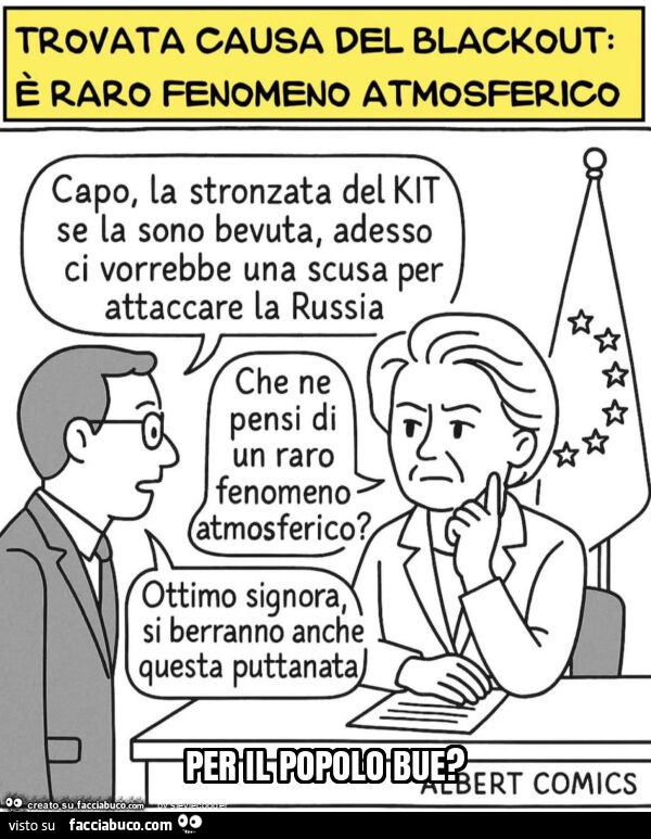 Per il popolo bue?