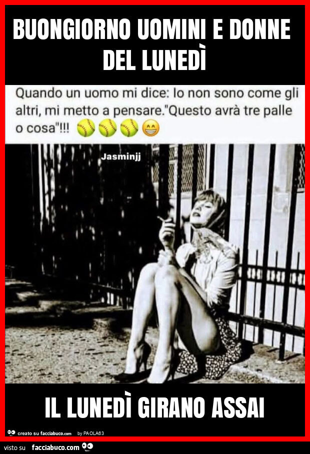 Buongiorno uomini e donne del lunedì il lunedì girano assai