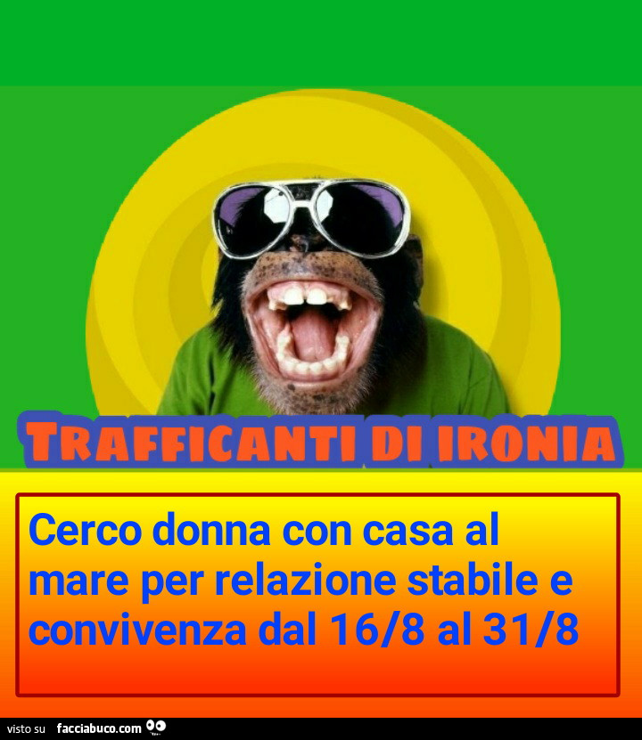 Cerco donna con casa al mare per relazione stabile e convovenza