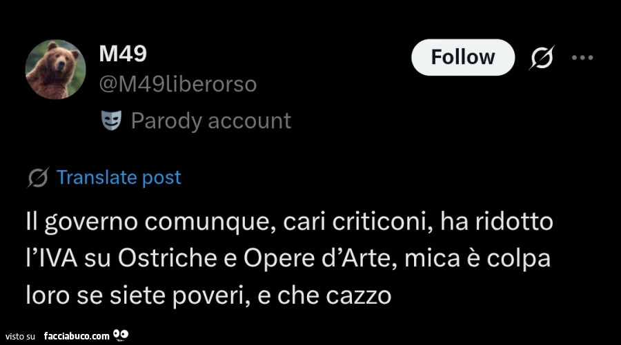 Mai contenti