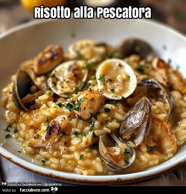 Risotto alla pescatora