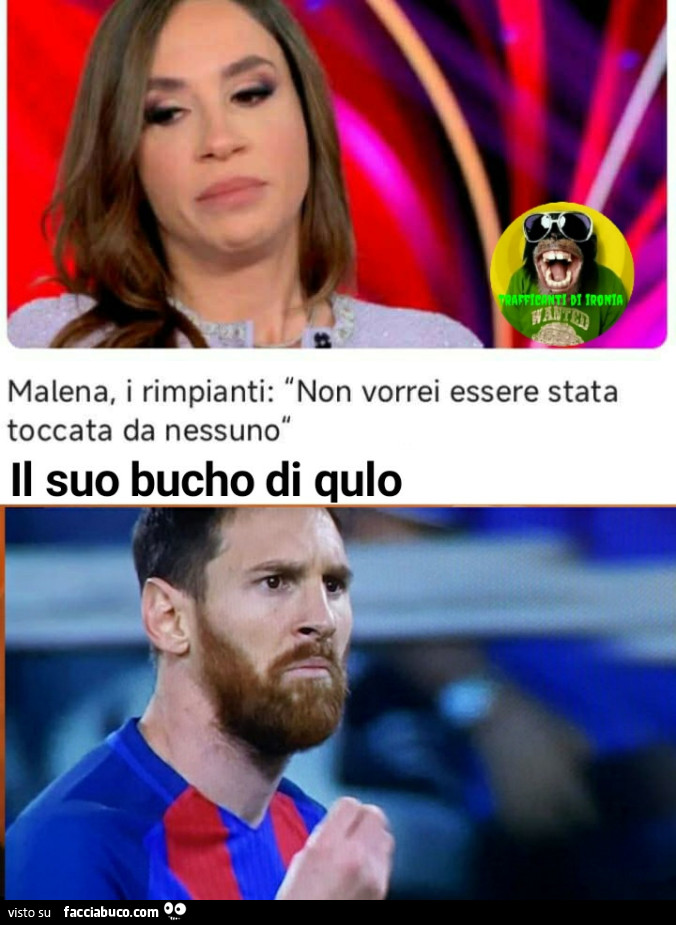 Malena i rimpianti non vorrei essere stata toccata da nessuno