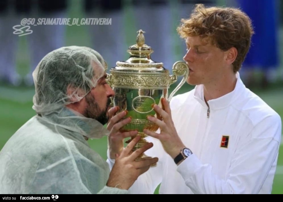 Salvini e Sinner a Wimbledon