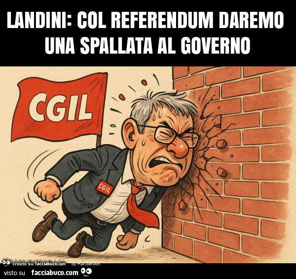 Landini: col referendum daremo una spallata al governo