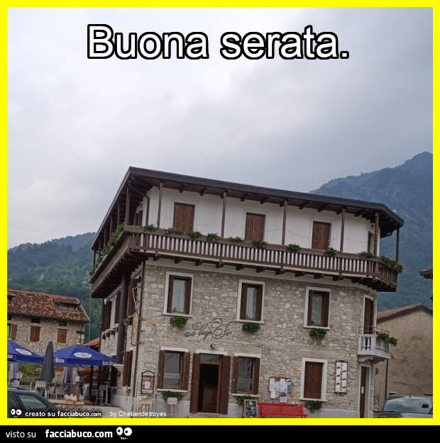 Buona serata