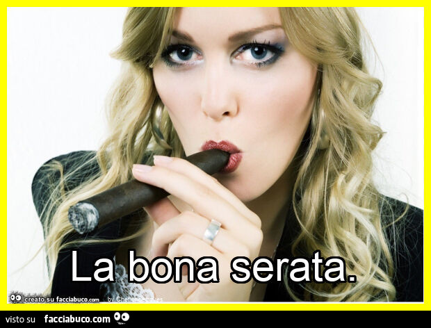 La bona serata
