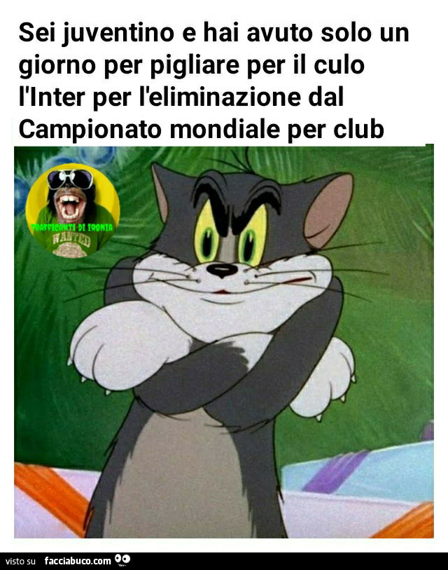 Sei juventino e hai avuto solo un giorno per pigliare per il culo