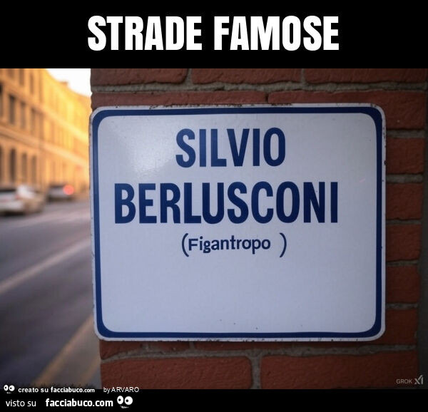 Strade famose