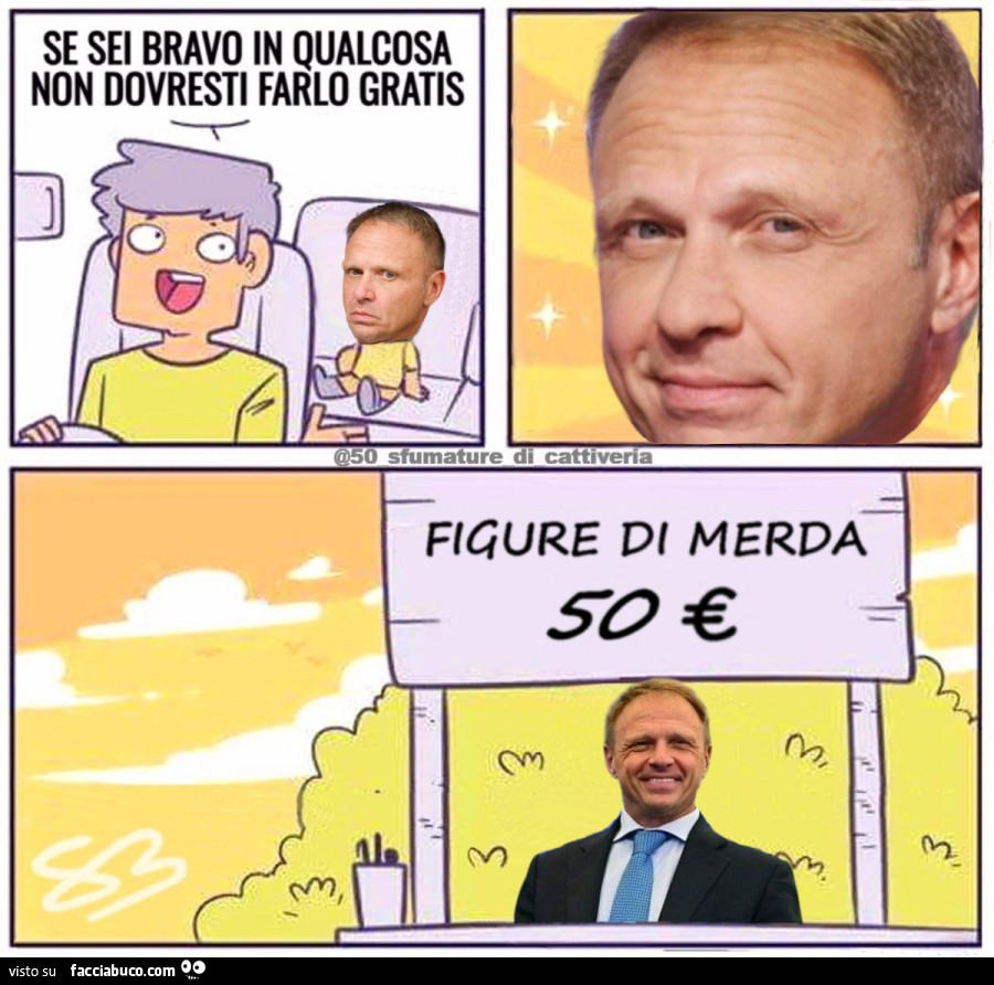 Se sei bravo in qualcosa non dovresti farlo gratis