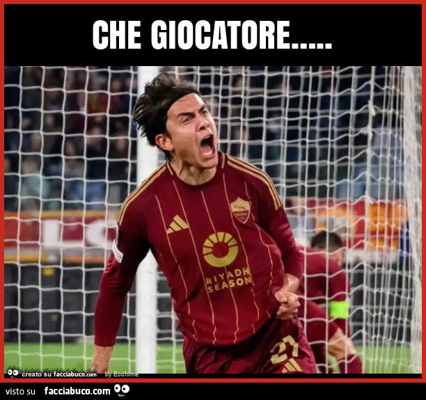 Che giocatore…