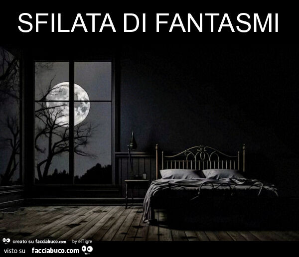 Sfilata di fantasmi