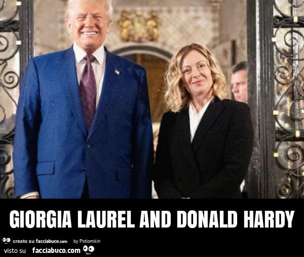 Giorgia laurel and donald hardy