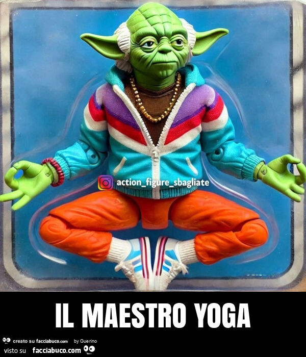 Il maestro yoga