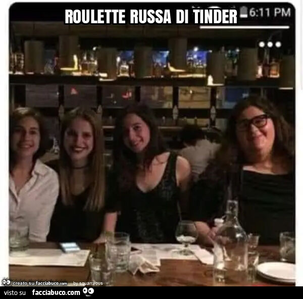 Roulette russa di tinder