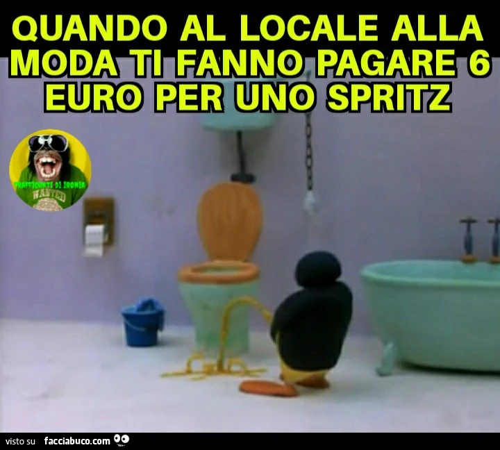 Quando al locale alla moda ti fanno pagare 6 euro per uno spritz
