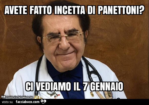 Panettoni e gozzoviglie