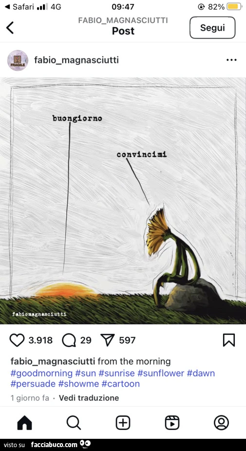 Buongiorno. Convincimi