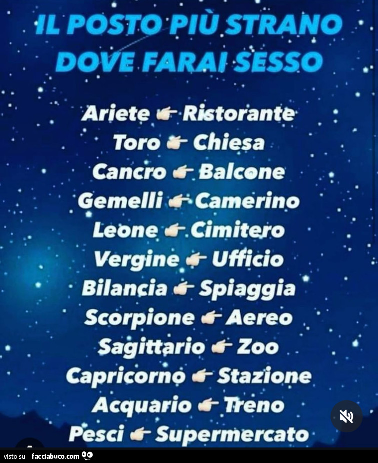 Il posto più strano dove farai sesso