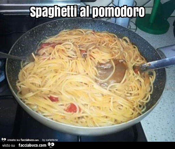 Spaghetti al pomodoro