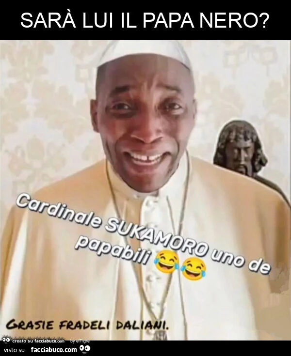 Sarà lui il papa nero?