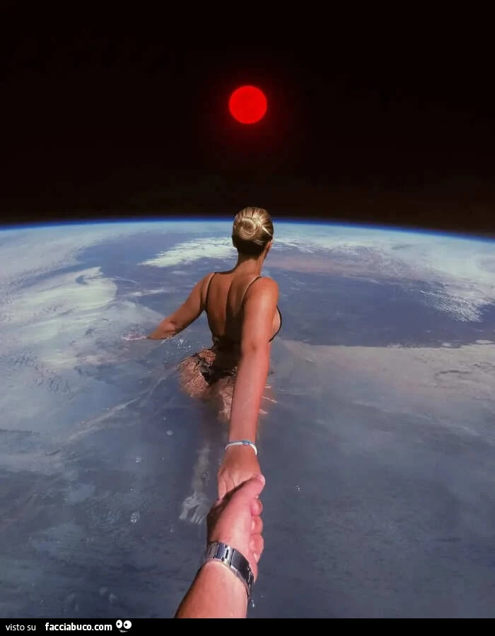 Poesia "Lasciami Volare" di Nadezhda Slavova abbinata ad una foto surreale