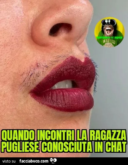 Quando incontri la ragazza pugliese conosciuta in chat
