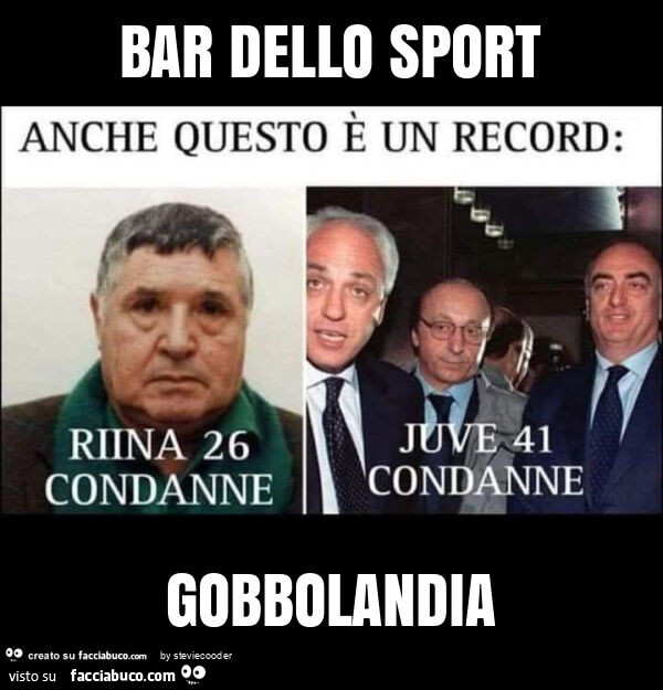Bar dello sport gobbolandia