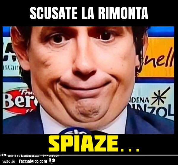 Scusate la rimonta