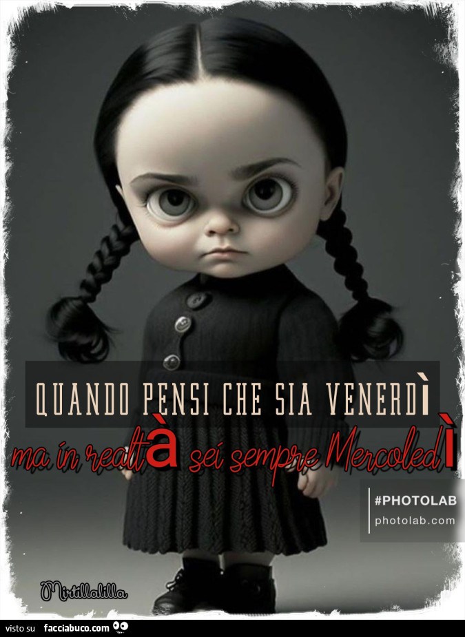 Mercoledì e venerdì