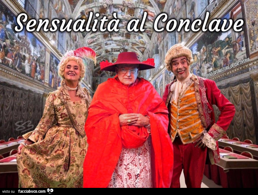 Sensualità al Conclave