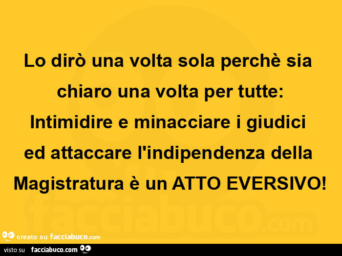 Governo eversivo