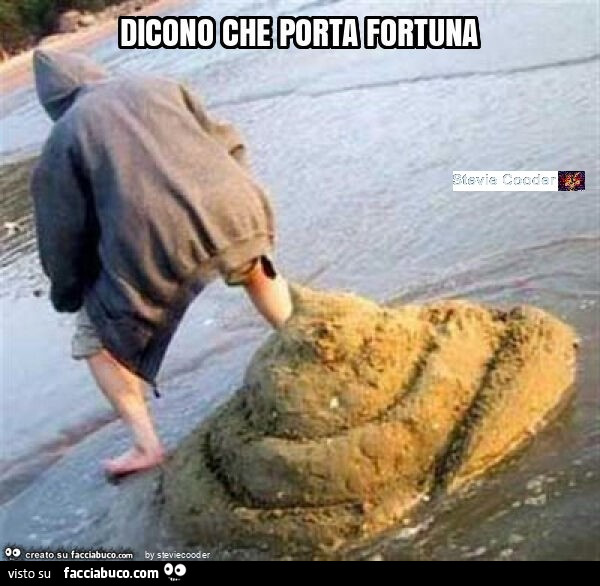 Dicono che porta fortuna