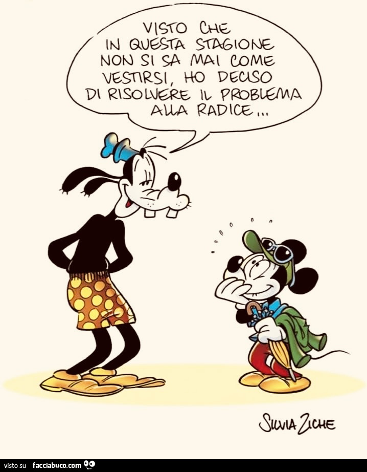 Visto che in questa stagione non si sa mai come vestirsi, ho deciso di risolvere il problema alla radice