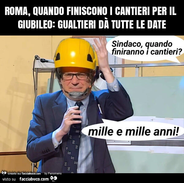 Roma, quando finiscono i cantieri per il giubileo: gualtieri dร tutte le date