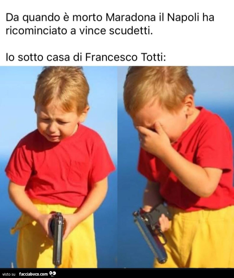 Ammazzerò Totti🤣